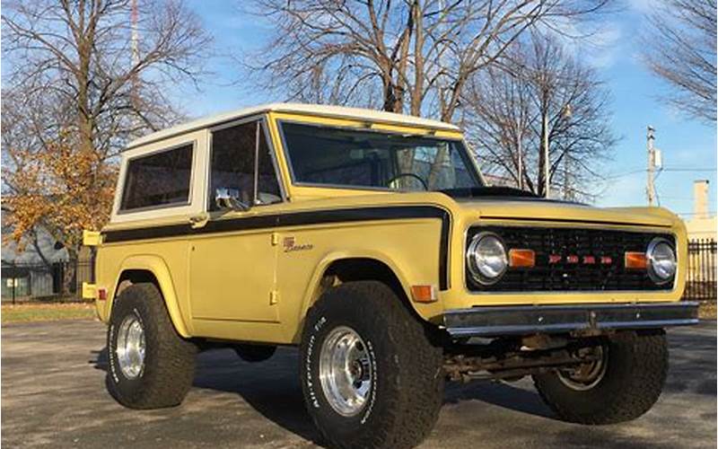 1969 Ford Boss Bronco For Sale