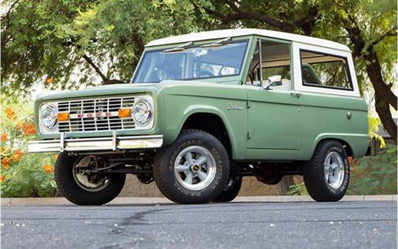 1969 Ford Bronco Authenticity