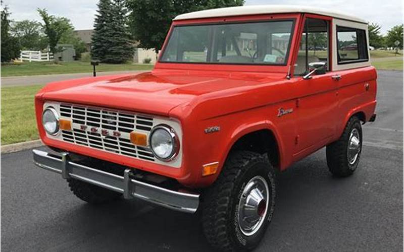 1969 Ford Bronco For Sale California
