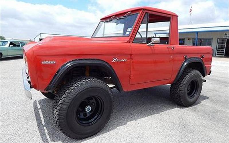 1969 Ford Bronco For Sale Houston