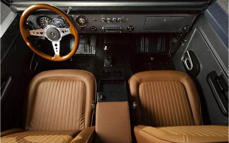 1969 Ford Bronco Interior