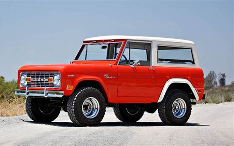 1969 Ford Broncos History