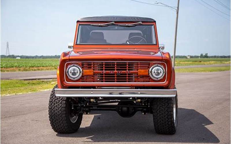 1969 Ford Fuelie Bronco For Sale Location