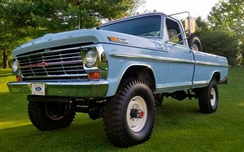 1969 Ford Ranger F250 Side View