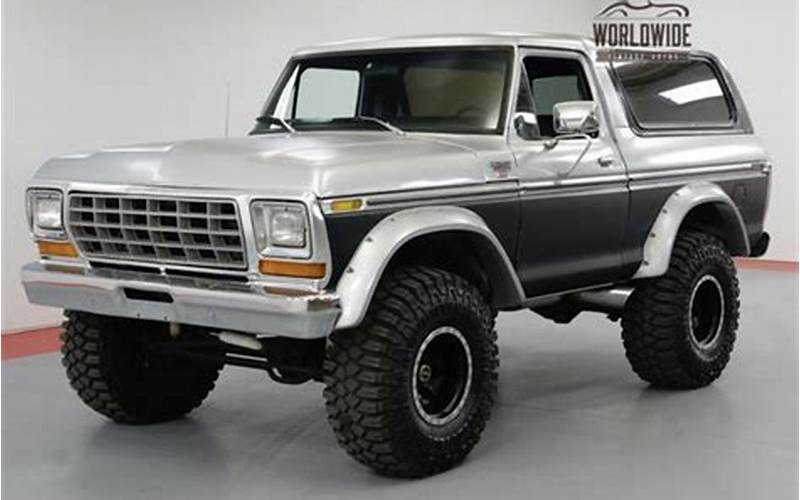 1970-78 Ford Bronco For Sale