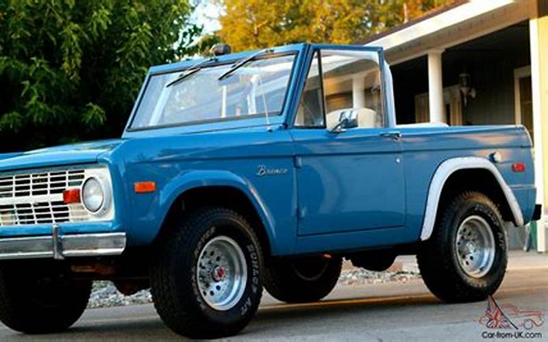 1970S Ford Bronco 2 For Sale