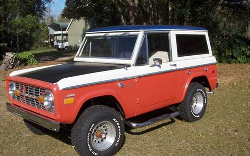 1971 Ford Bronco For Sale In Florida