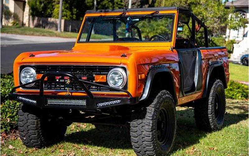 1971 Ford Broncos For Sale