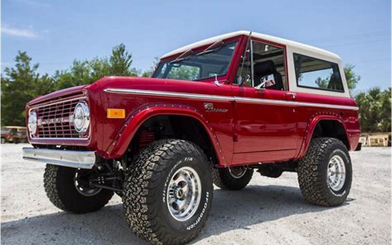 1972 Ford Bronco For Sale In Houston, Tx