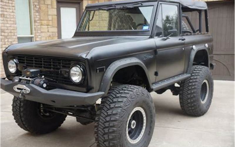 1972 Ford Bronco Suspension