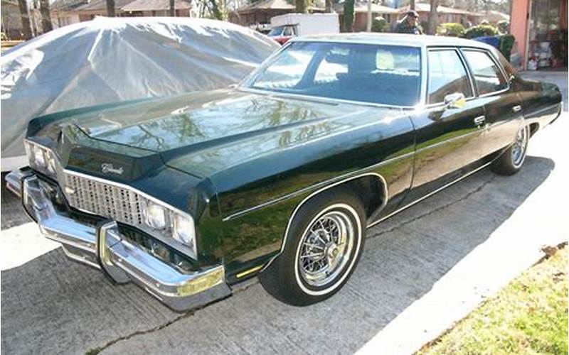 1973 4 Door Impala: A Classic American Car