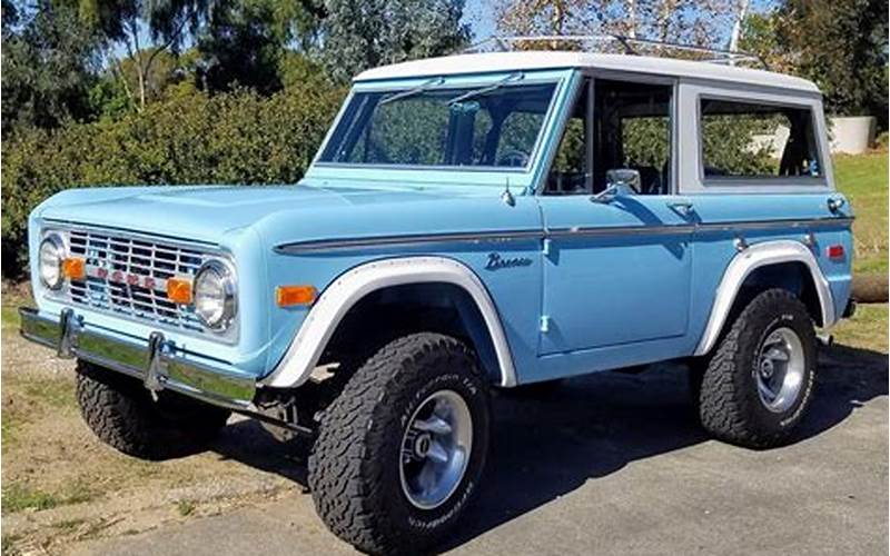 1973 Ford Bronco Ranger For Sale