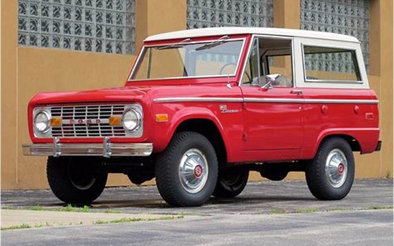 1974 Ford Bronco Body For Sale