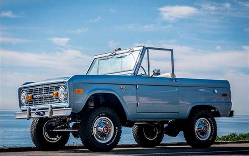 1974 Ford Bronco Restoration