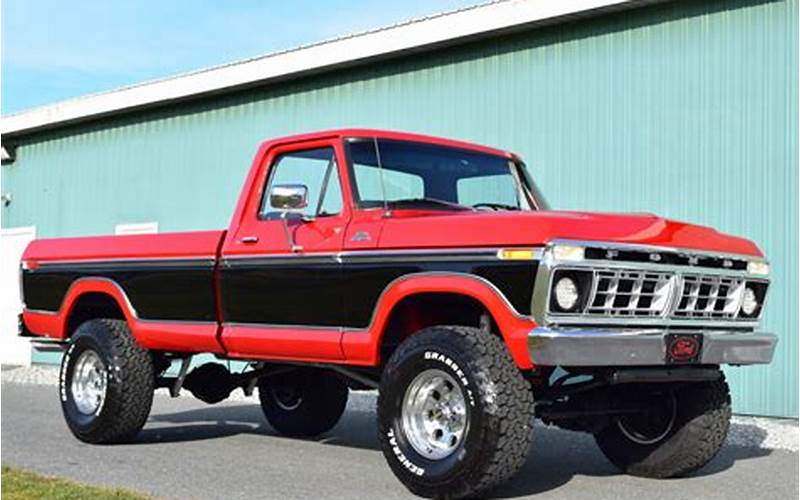 1974 Ford F250 4X4 Price