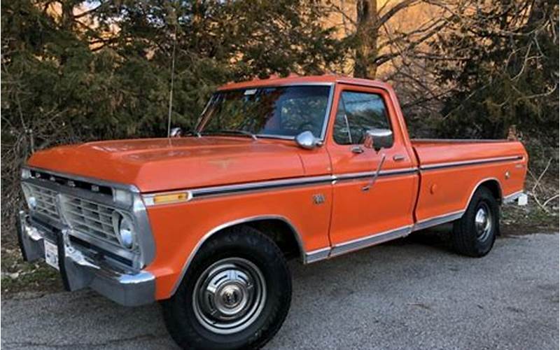 1974 Ford F250 Ranger Xlt Performance And Capability