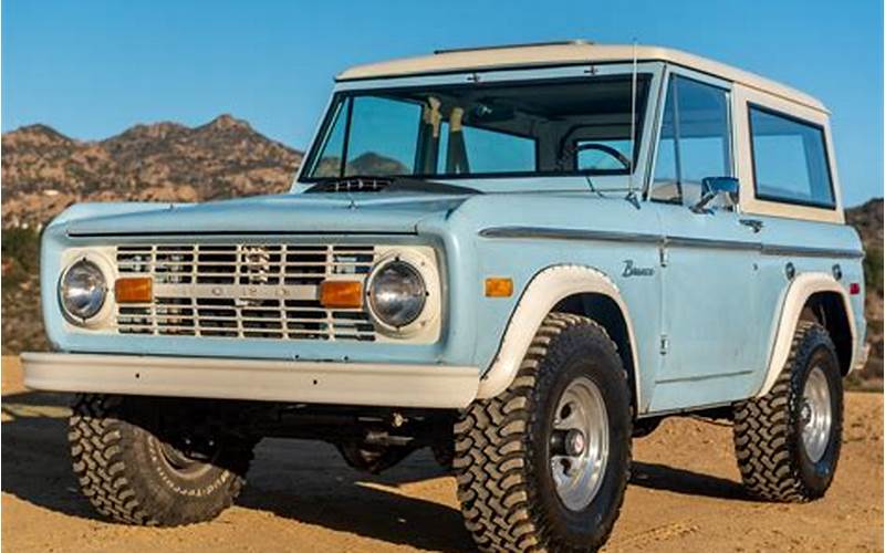 1975 Ford Bronco For Sale Texas