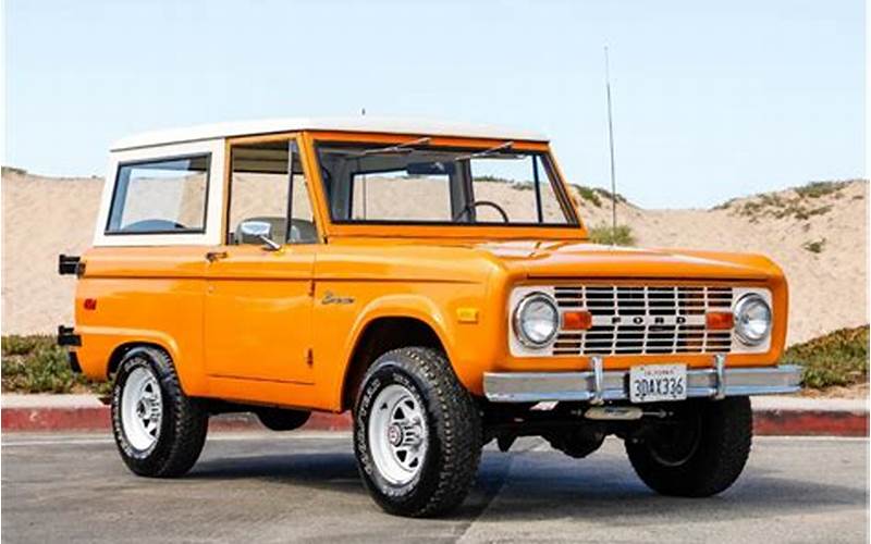 1976 Ford Bronco For Sale In California