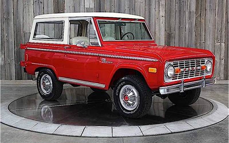 1977 Ford Bronco Condition