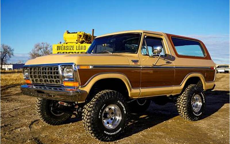 1978 Ford Bronco Ranger Xlt