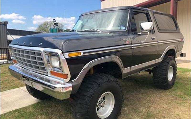 1978 Ford Bronco Texas