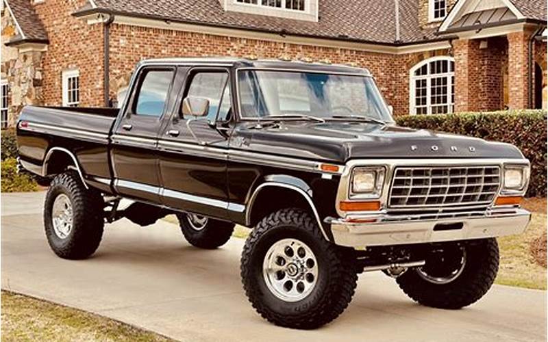 1978 Ford F250 Ranger Reliability