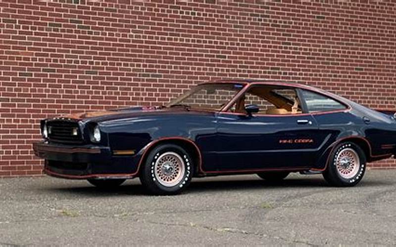 1978 Mustang 2 Cobra