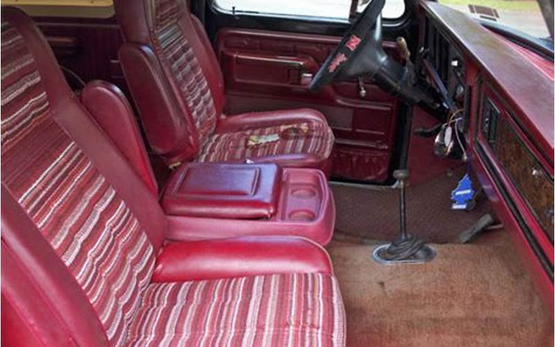 1979 Ford Bronco 2 Interior