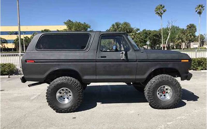 1979 Ford Bronco For Sale Craigslist Florida