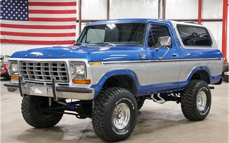 1979 Ford Bronco Lifted For Sale