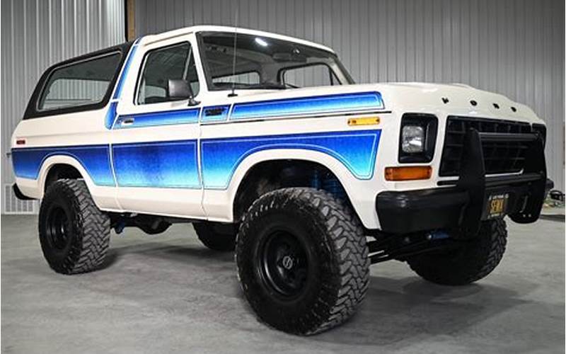1979 Ford Bronco Northern Michigan