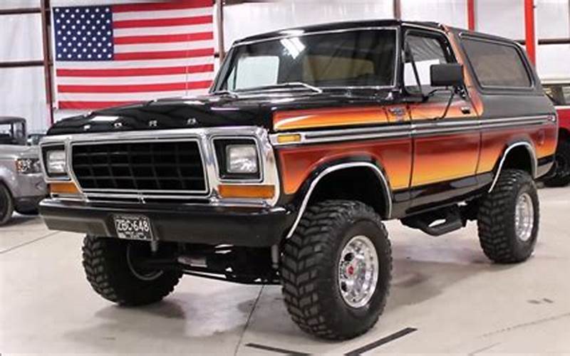 1979 Ford Bronco Sunset