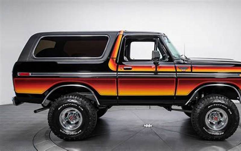 1979 Ford Bronco Xlt Off Road