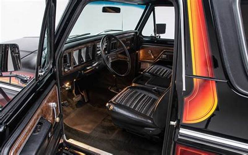 1979 Ford Bronco Xlt Ranger Interior