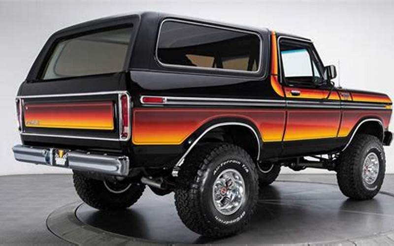 1979 Ford Bronco Xlt Ranger Specs