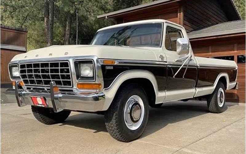 1979 Ford Ranger F250 Features