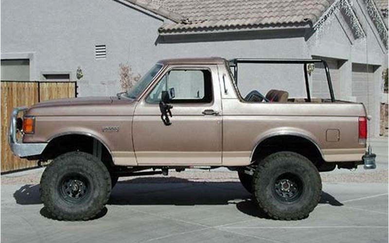 1980-1989 Ford Bronco Off-Road