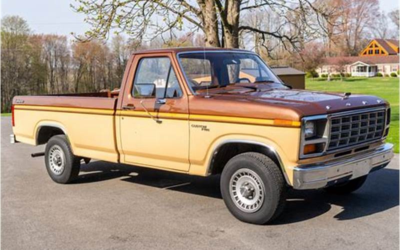 1981 Ford F-150 Ranger For Sale