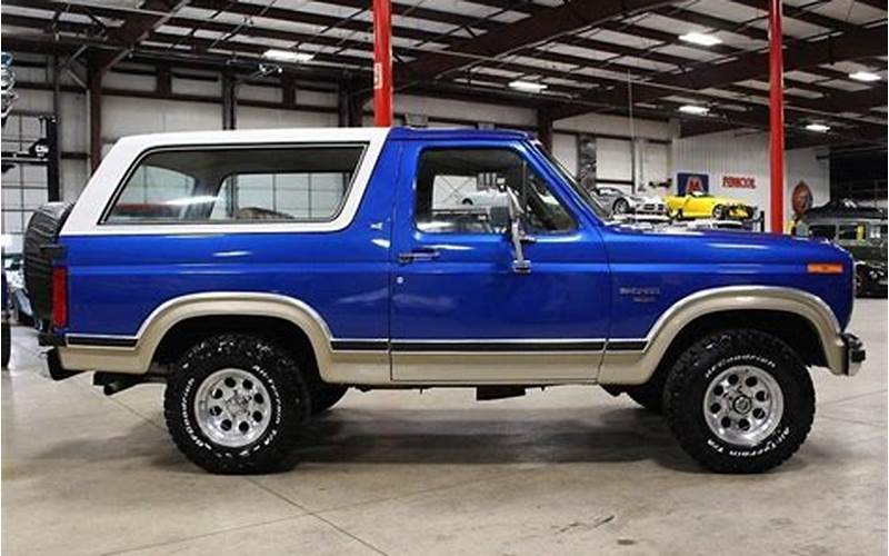 1982 Ford Bronco For Sale