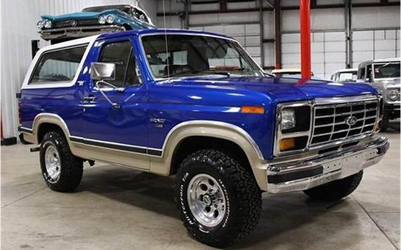 1982 Ford Bronco Off Road