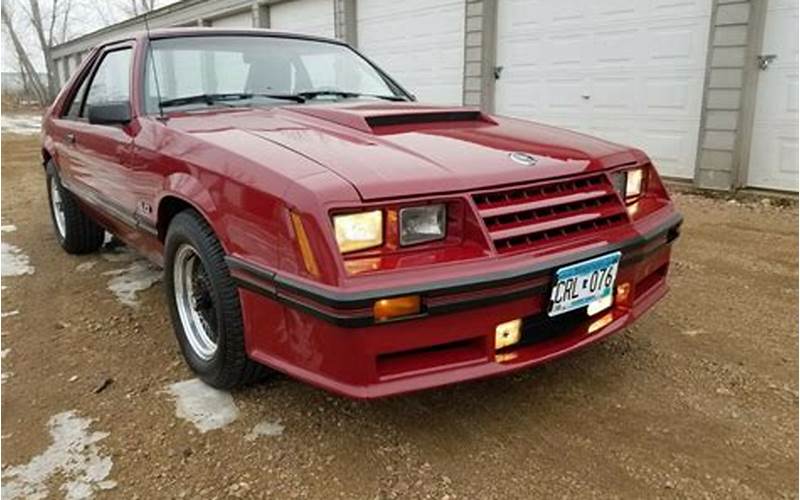 1982 Ford Mustang Gt 5.0 For Sale