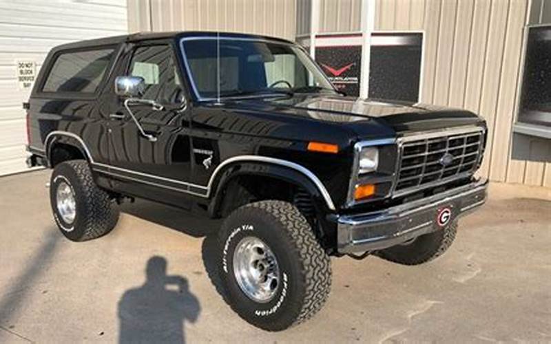 1983 Ford Bronco Body Parts