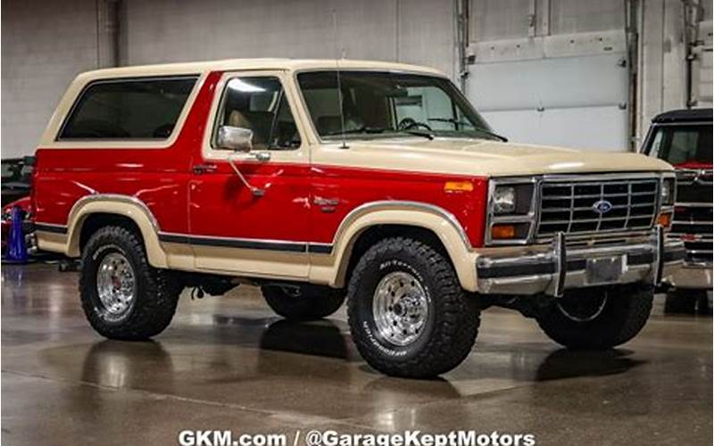 1983 Ford Bronco Engine