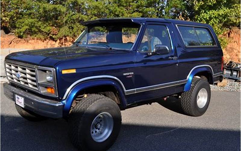 1983 Ford Bronco For Sale