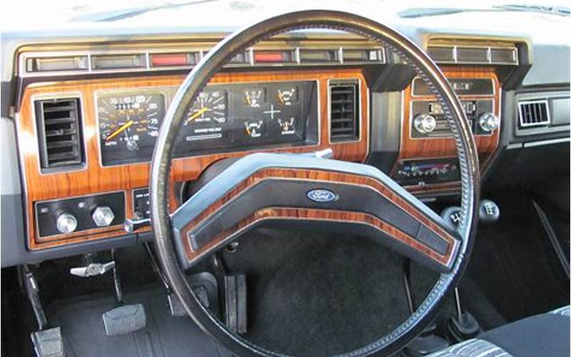 1983 Ford Bronco Interior Parts