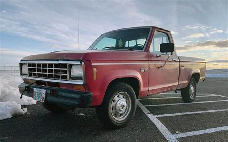 1983 Ford Ranger Features