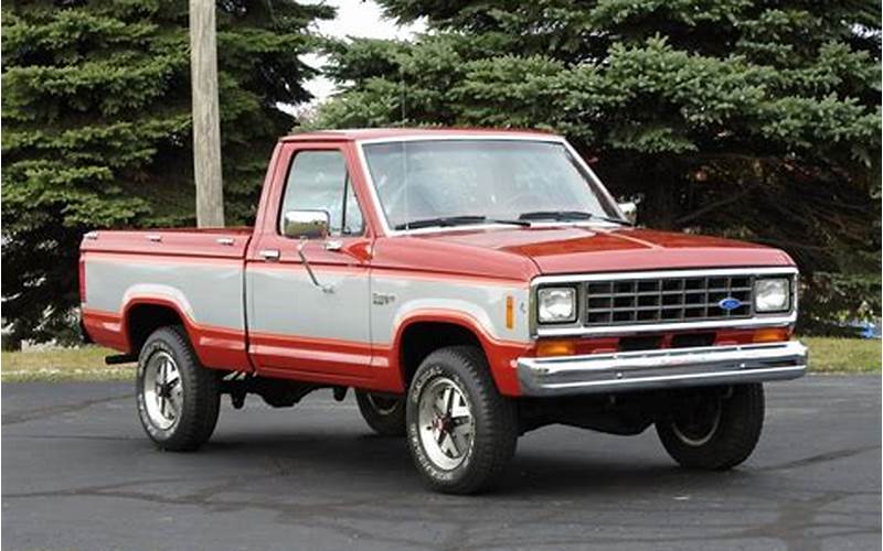 1985 Diesel Ford Ranger Features