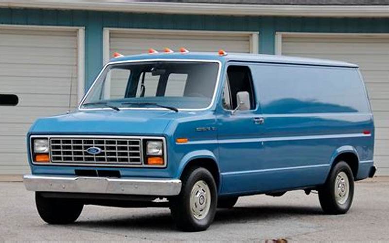 1985 Ford Econoline Van: A Classic American Van