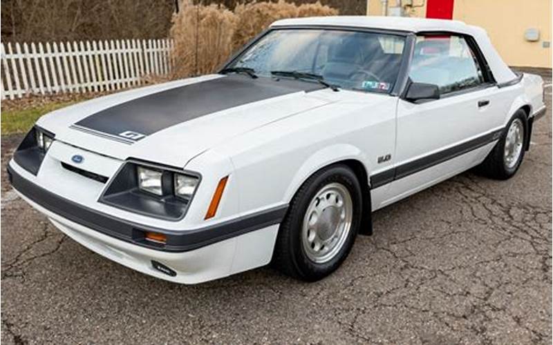 1985 Ford Mustang Gt Convertible For Sale
