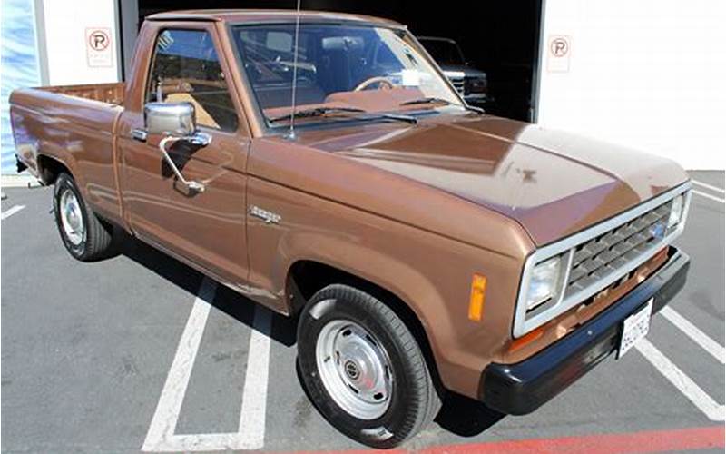 1985 Ford Ranger Accessories